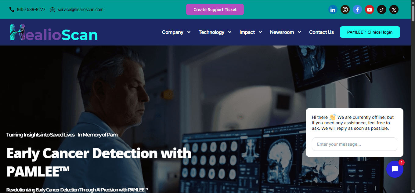 Healioscan — Healthcare developed by Metvanta